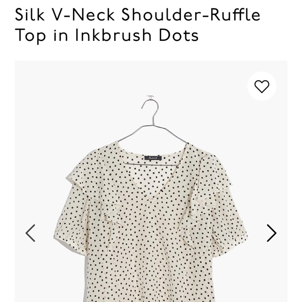 Silk Madewell Blouse